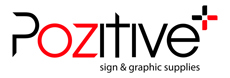 Pozitive sign & graphic supplies Logo